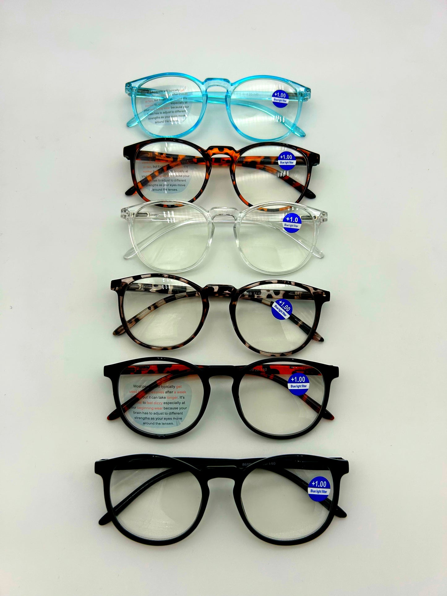 GIBLOGO Blue Light Reading Glasses for Women & Men – Stylish Cheaters Eyeglasses for Eye Strain Relief