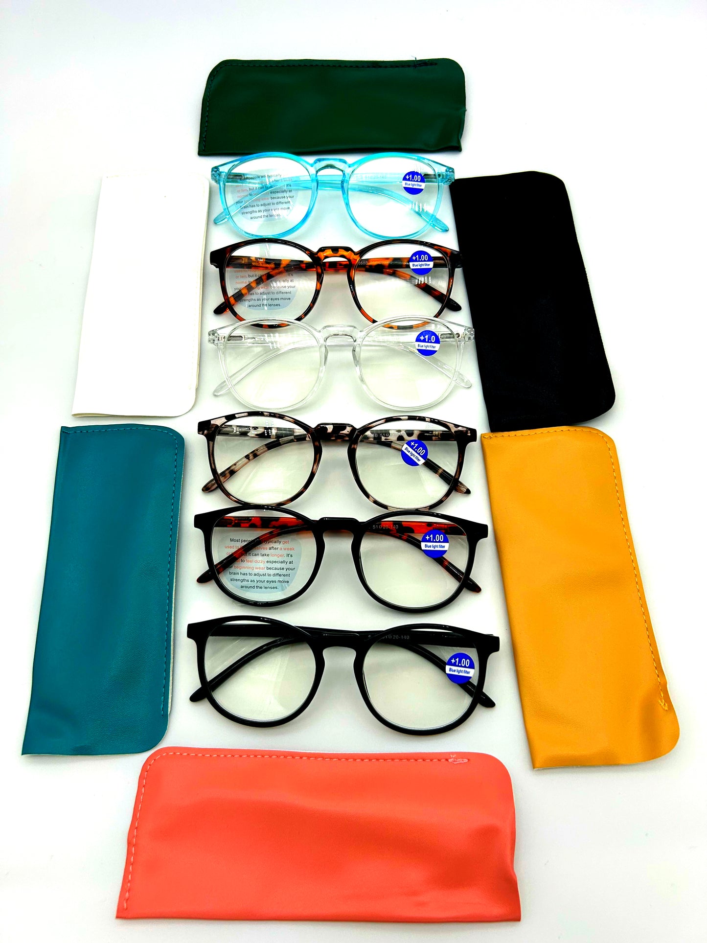 GIBLOGO Blue Light Reading Glasses for Women & Men – Stylish Cheaters Eyeglasses for Eye Strain Relief