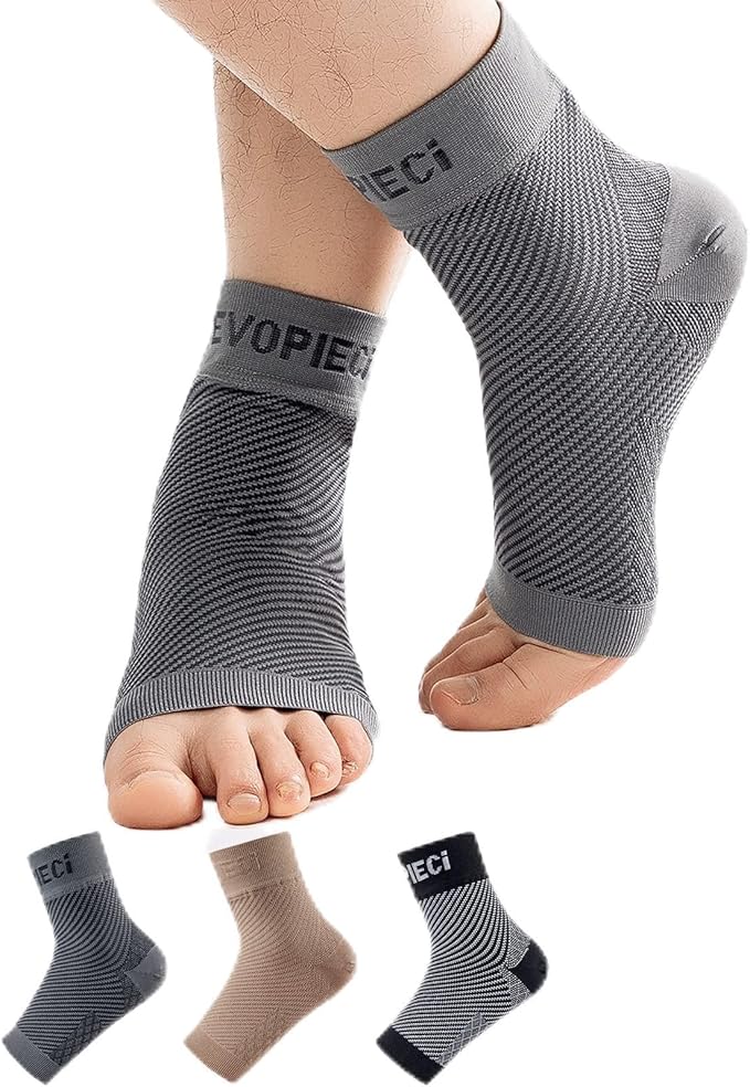 Ankle Compression Sleeves (1 Pair) – 20–30mmHg