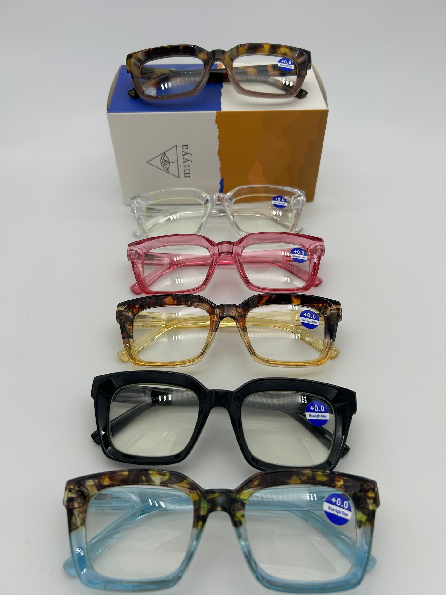 MIYYA Oversized Women Reading Glasses – Blue Light Blocking