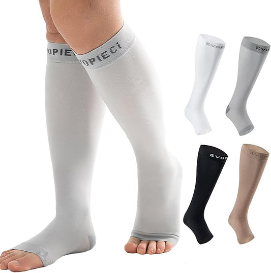 Ankle Compression Sleeves (1 Pair) – 20–30mmHg