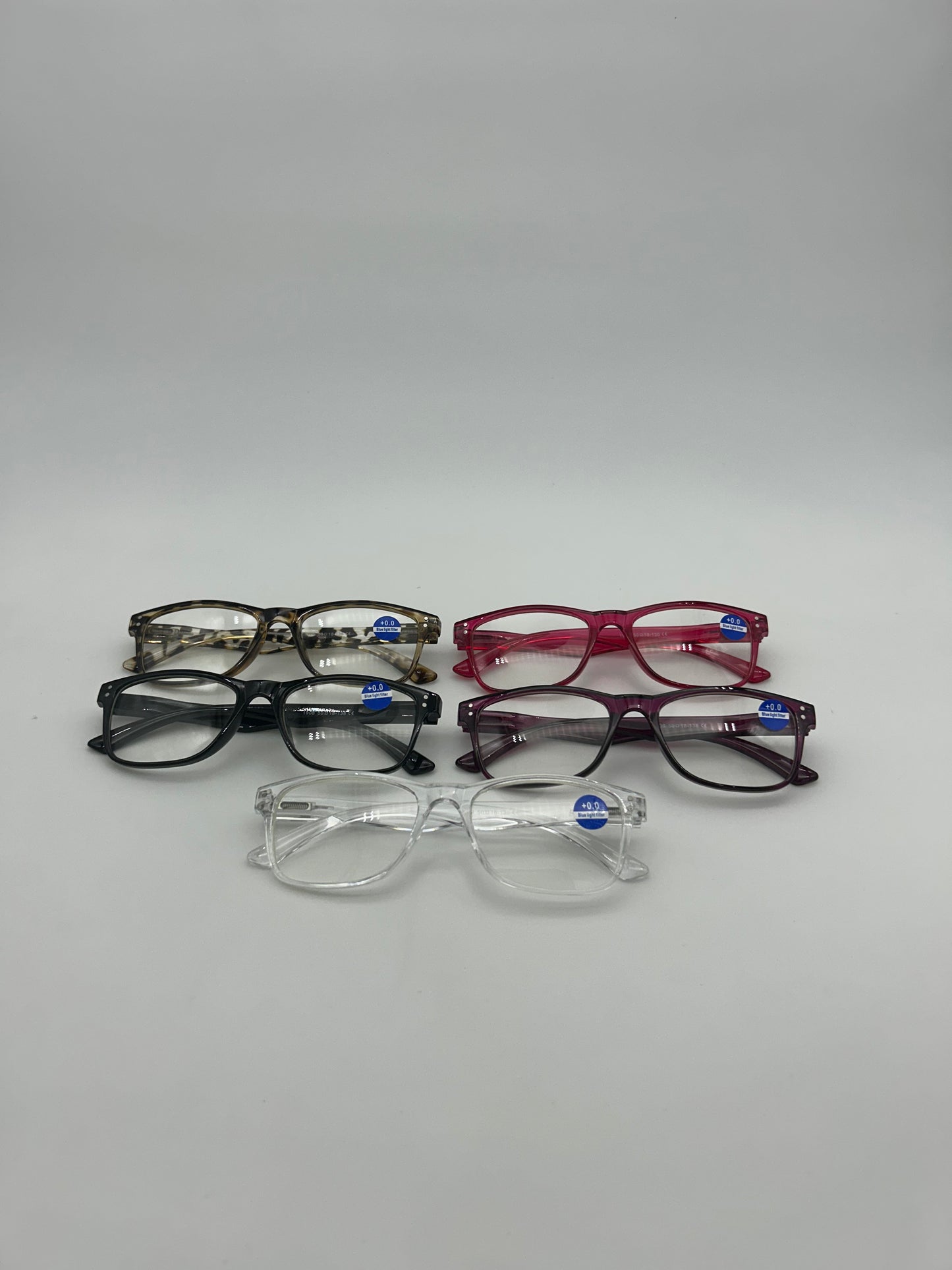 Fetrrc Blue Light Reading Glasses – 5 Pack Stylish Eyewear for Women & Men
