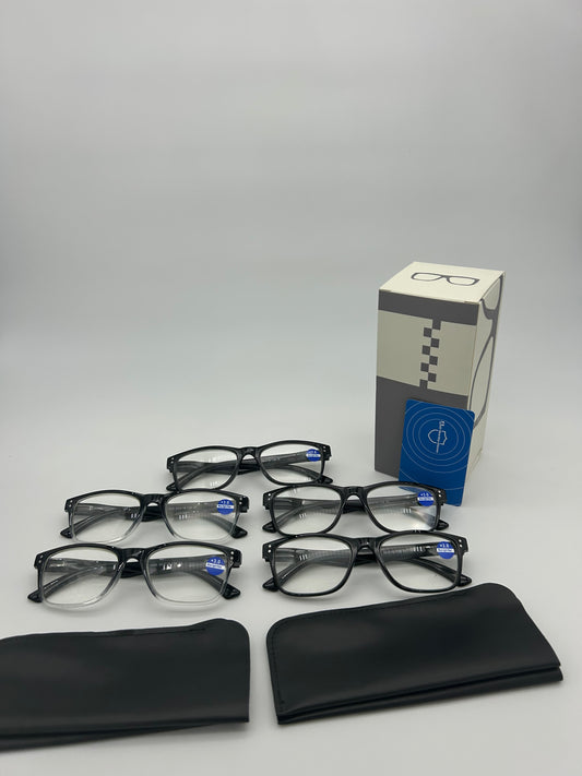 Fetrrc 5-Pack Blue Light Glasses – Eye Strain Relief for Women & Men