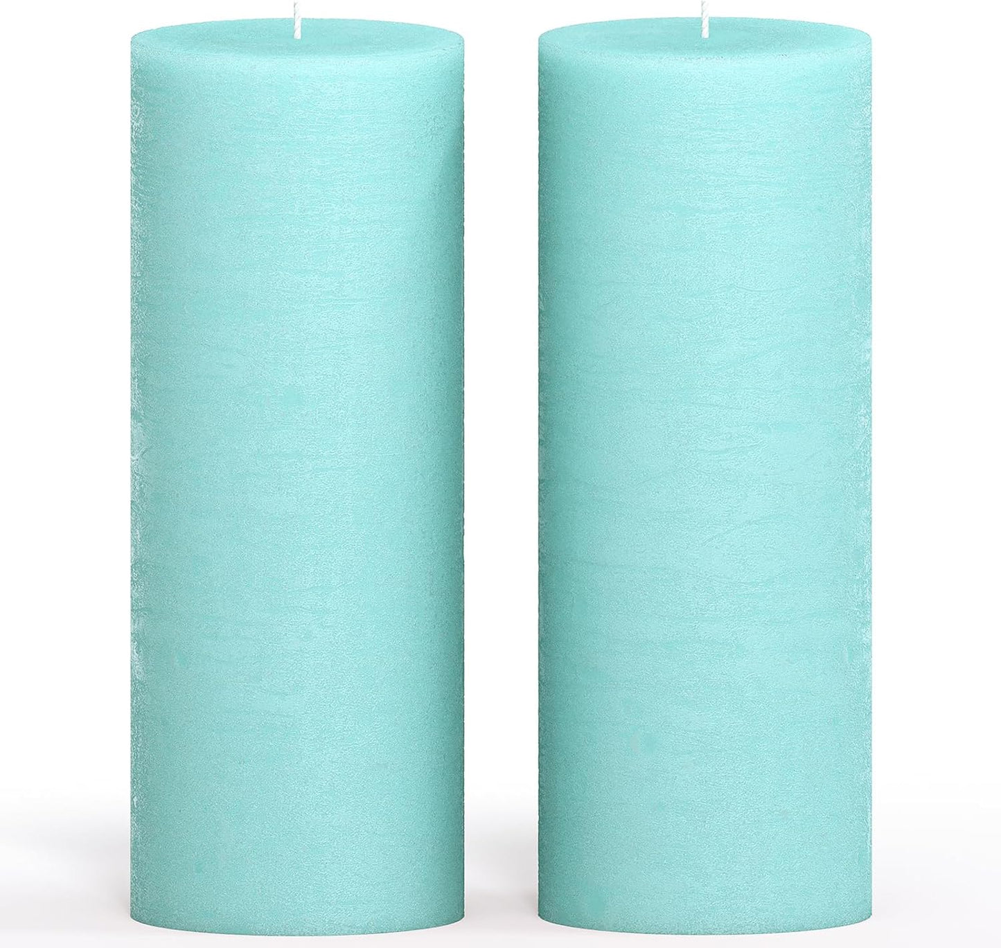 3X3 Pillar Candles Set of 3 - Rustic Unscented No Drip Bloody Candles for Halloween Decor, Parties, Gothic Décor