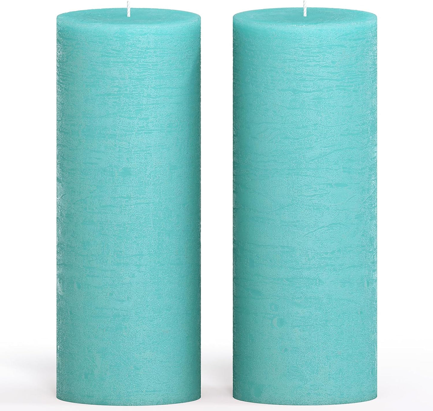 3X3 Pillar Candles Set of 3 - Rustic Unscented No Drip Bloody Candles for Halloween Decor, Parties, Gothic Décor