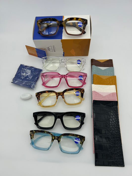 MIYYA Oversized Women Reading Glasses – Blue Light Blocking